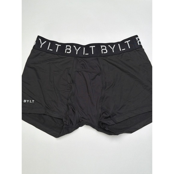 BYLT Basics Other - BYLT Men's Black Premium Basics Boxer Briefs Size L‎ Performance Underwear